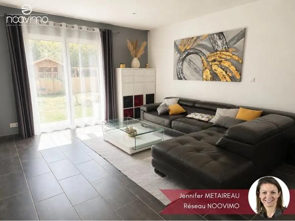 Vie de plain-pied - 4 chambres avec garage 56 m2 + atelier