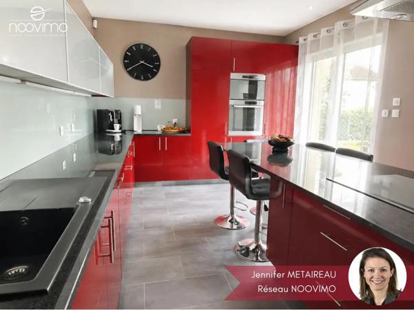 Vie de plain-pied - 4 chambres avec garage 56 m2 + atelier