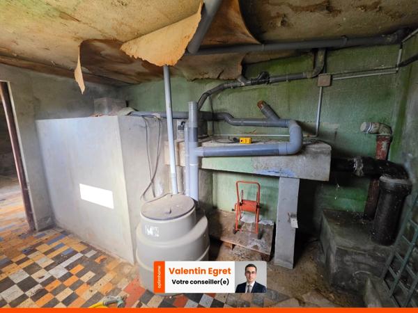 Maison de 120 m² à rénover avec vue panoramique, garage et jardin – Bolbec Centre