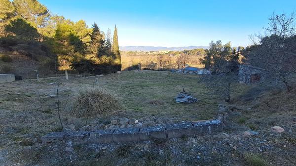 Terrain  Constructible 600m2  - Vue dégagée - Rieux Minervois 40000
