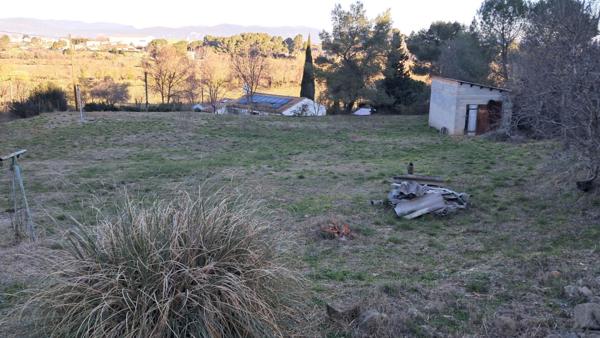 Terrain  Constructible 600m2  - Vue dégagée - Rieux Minervois 40000