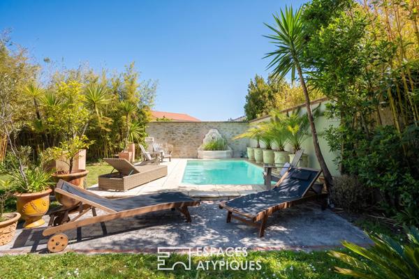 Villa balnéaire historique avec piscine au coeur de Saint-Brévin-les-Pins
