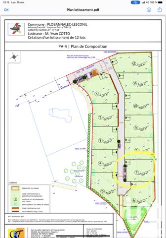 Terrain à vendre 513 m² Plobannalec-Lesconil