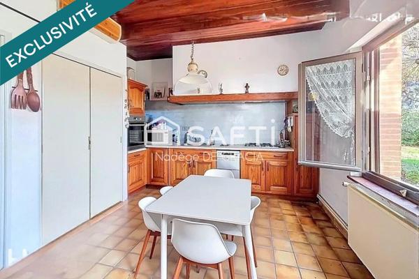 MAISON DE CARACTÈRE AVEC TERRAIN DIVISIBLE EN 1 LOT A BATIR +700m2
