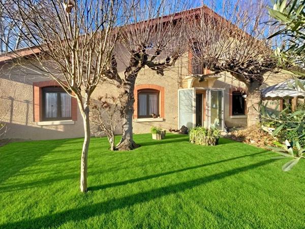 MAISON DE CARACTÈRE AVEC TERRAIN DIVISIBLE EN 1 LOT A BATIR +700m2
