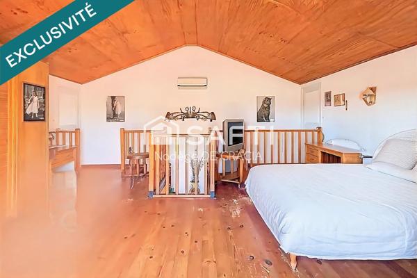 MAISON DE CARACTÈRE AVEC TERRAIN DIVISIBLE EN 1 LOT A BATIR +700m2