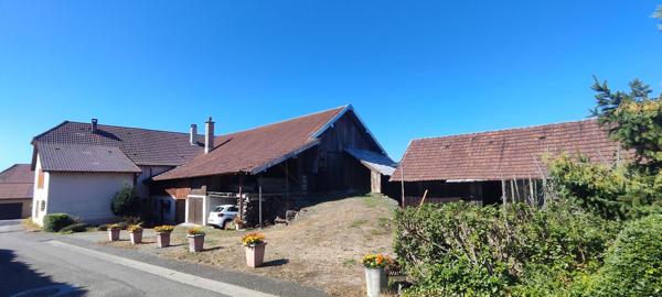 Ferme 161m² avec dépendances : Bessoncourt 90160