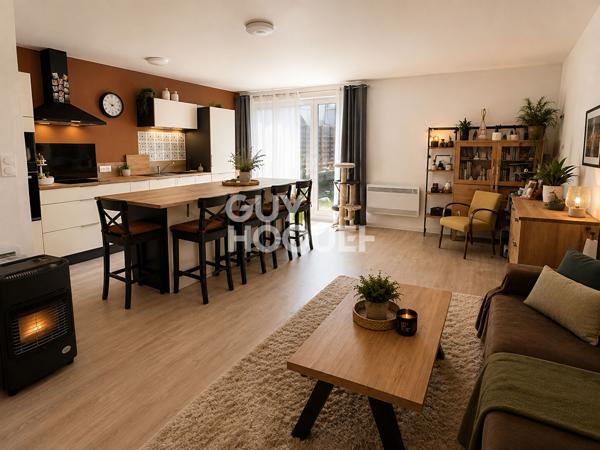 Appartement - ELBEUF - 78m² - terrasse - place de parking privative
