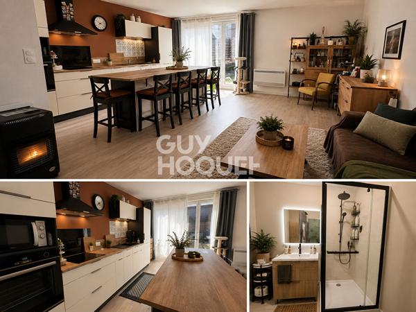Appartement - ELBEUF - 78m² - terrasse - place de parking privative