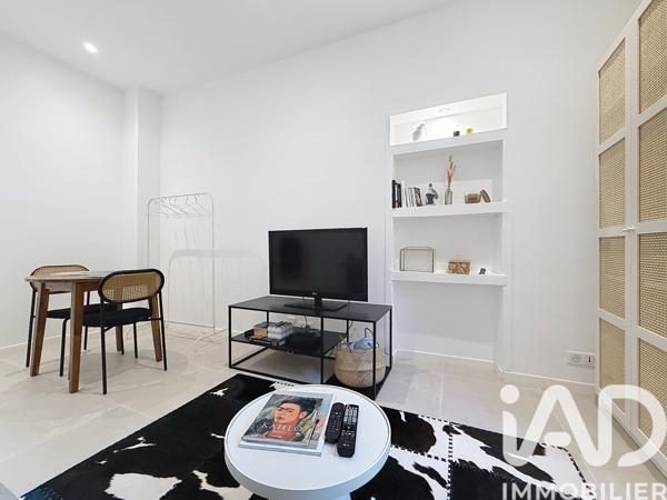 Location studio 24 m² Menton