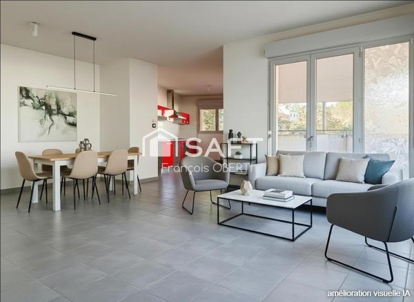 T3 grande terrasse et double parking
