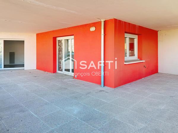 T3 grande terrasse et double parking