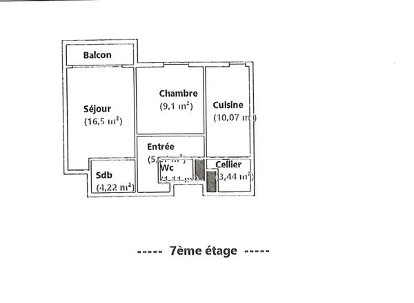 Location appartement 2 pièces 50 m² Montigny-lès-Cormeilles