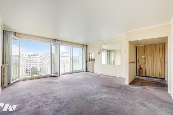 Exclusivité Notaire – PARIS XVIème – Exelmans – 4 pièces au 7ème étage avec balcons et vues dégagées