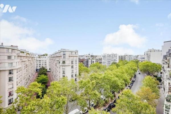 Exclusivité Notaire – PARIS XVIème – Exelmans – 4 pièces au 7ème étage avec balcons et vues dégagées