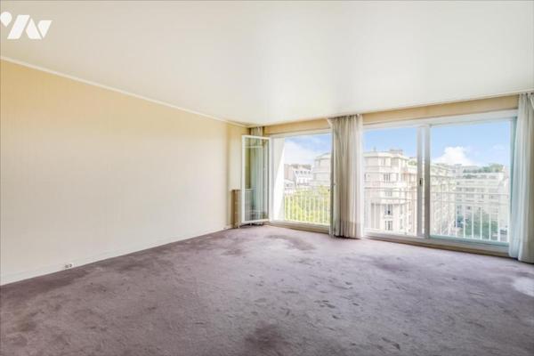 Exclusivité Notaire – PARIS XVIème – Exelmans – 4 pièces au 7ème étage avec balcons et vues dégagées