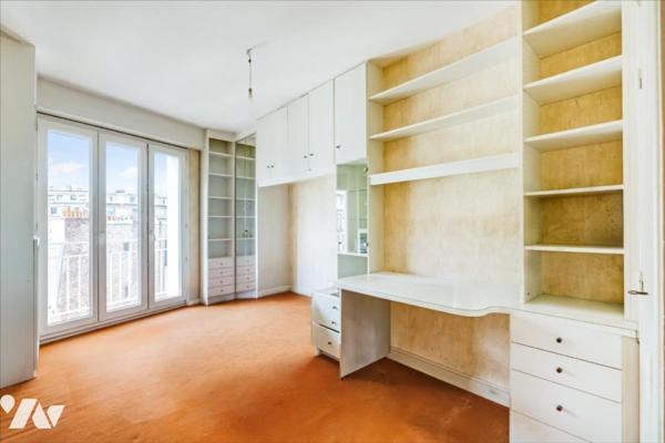 Exclusivité Notaire – PARIS XVIème – Exelmans – 4 pièces au 7ème étage avec balcons et vues dégagées