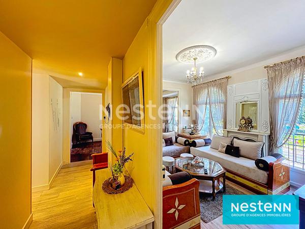 APPARTEMENT 98M2 DEUX CHAMBRES UN BUREAU BALCON JARDIN D'HIVER CAVE ET GARAGE PARC DES PROMENADES