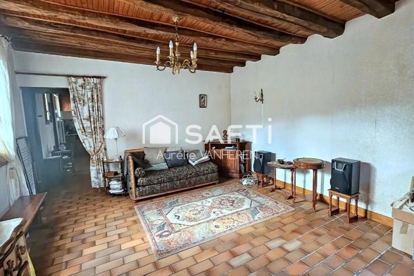 Maison à Ménétréol sous Sancerre avec 2 chambres et jardin attenant
