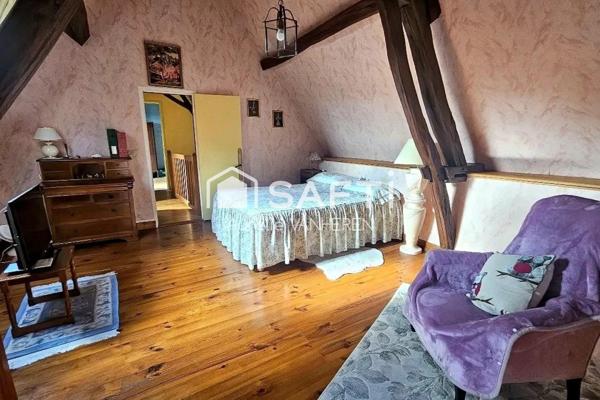 Maison à Ménétréol sous Sancerre avec 2 chambres et jardin attenant