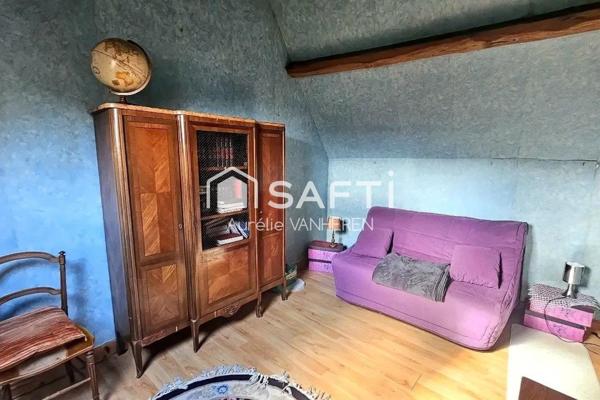 Maison à Ménétréol sous Sancerre avec 2 chambres et jardin attenant