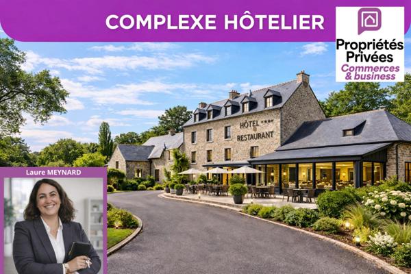 BRETAGNE - HÔTEL RESTAURANT - ENSEMBLE MURS ET FONDS - EMPLACEMENT TOURISTIQUE MAJEUR