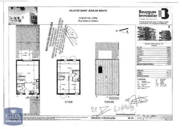 Maison à louer 4 pièces 91.36m² Saint-Jean-de-Braye (45800)