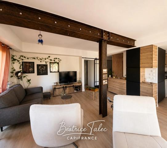 Comme une maison ! Appartement 4 pièces, contemporain avec jardin privatif de 530 m², parking, Aix-en-Provence, Résidence,