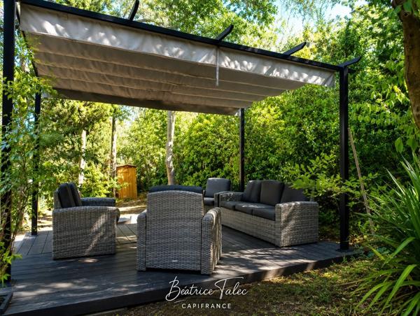 Comme une maison ! Appartement 4 pièces, contemporain avec jardin privatif de 530 m², parking, Aix-en-Provence, Résidence,