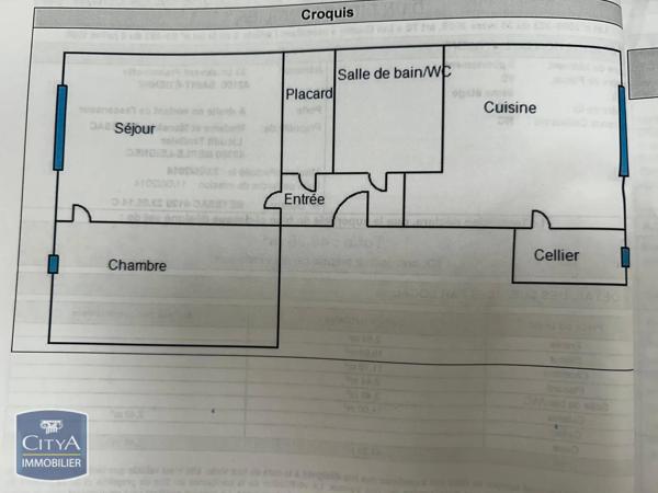 Appartement à vendre 2 pièces 48.38m² Saint-Étienne (42100)