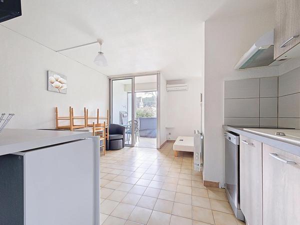 Agréable T1 bis avec terrasse et vue dégagée