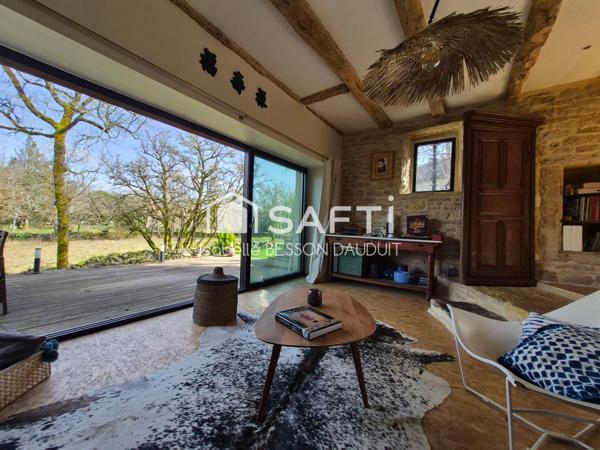 ANCIENNE GRANGE REHABILITEE - 3 CHAMBRES