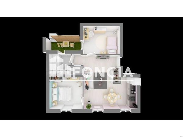 À vendre Appartement 3 pièces 54 m² - Avignon 84000