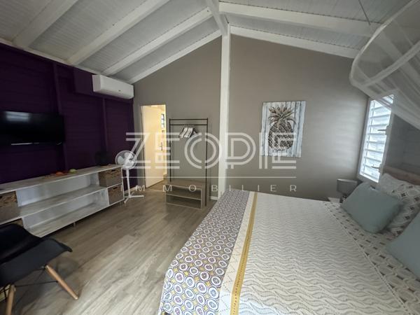 Saint-François (97118) Exclusivite ZEOPIE Immobilier : bungalow avec terrasse et jardin privatif dans petite copropriété avec piscine
