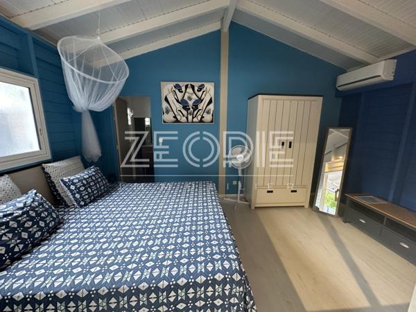 Saint-François (97118) Exclusivite ZEOPIE Immobilier : bungalow avec terrasse et jardin privatif dans petite copropriété avec piscine