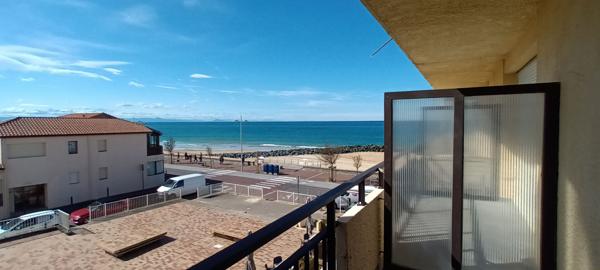 Appartement vue océan Capbreton, studio 27 m², parking + cave