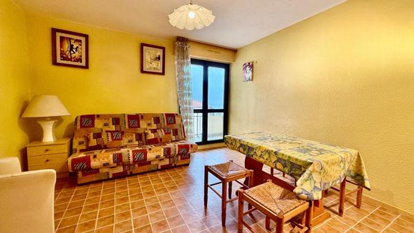 Appartement vue océan Capbreton, studio 27 m², parking + cave