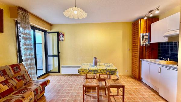 Appartement vue océan Capbreton, studio 27 m², parking + cave