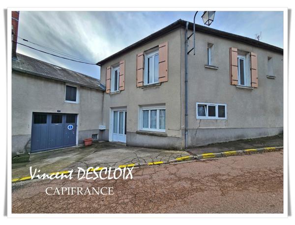 Dpt Nièvre (58), à vendre CHATEAU CHINON VILLE maison P4 rénovée