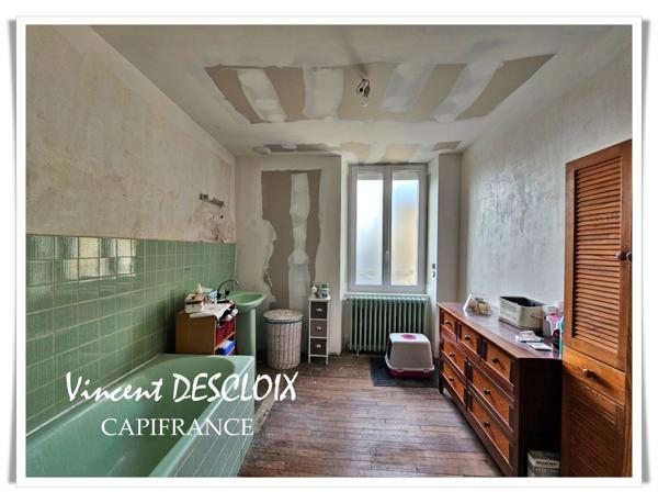 Dpt Nièvre (58), à vendre CHATEAU CHINON VILLE maison P4 rénovée