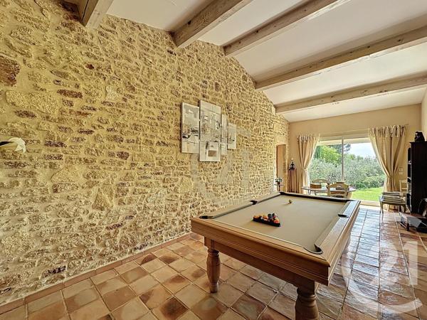 Maison à vendre  7 pièces - 295,83 m2 ROCHEFORT DU GARD - 30