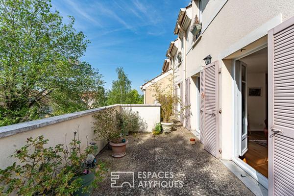 Lumineux appartement duplex avec belle terrasse