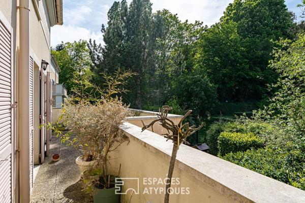 Lumineux appartement duplex avec belle terrasse