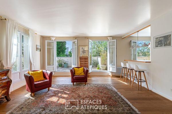 Lumineux appartement duplex avec belle terrasse