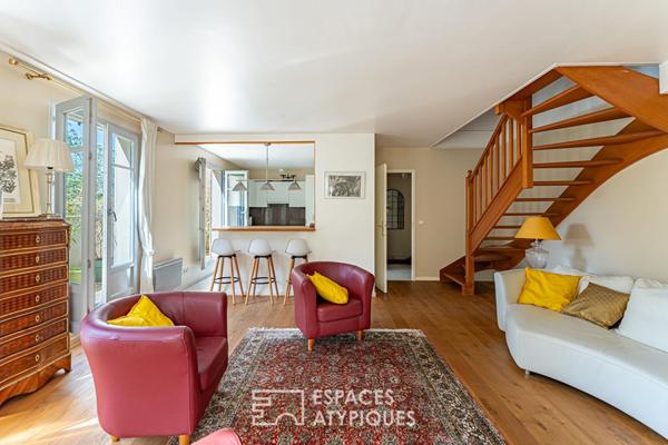 Lumineux appartement duplex avec belle terrasse
