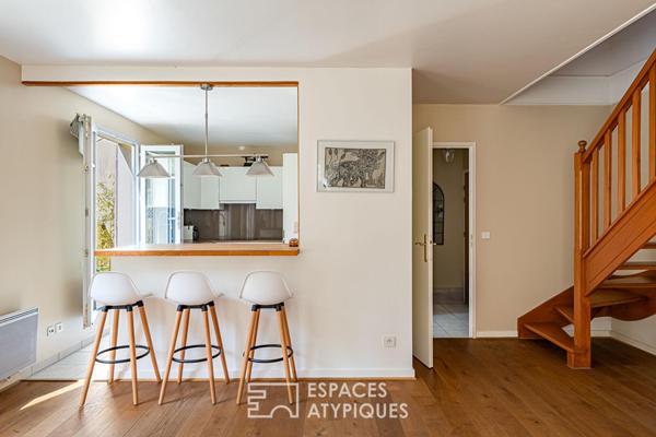 Lumineux appartement duplex avec belle terrasse