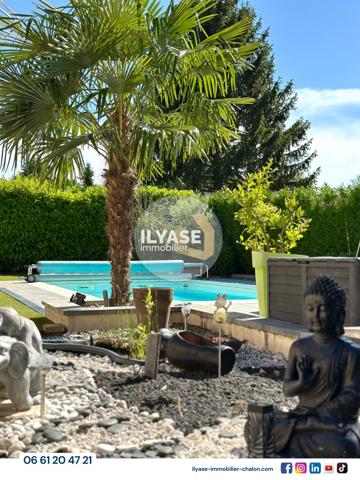 Chalon-sur-Saône (71100) Maison | 4 ch | 781 m² | PISCINE | 2 Garage de 25m²