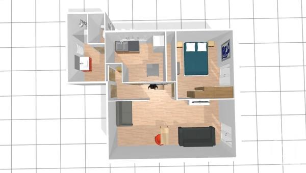 Appartement T2 à vendre  2 pièces - 48,67 m 2   SETE  - 34
