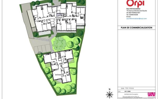 Appartement à vendre    4 pièces • 85,65 m2 Saint-Nazaire