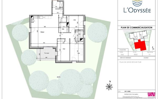 Appartement à vendre    4 pièces • 85,65 m2 Saint-Nazaire